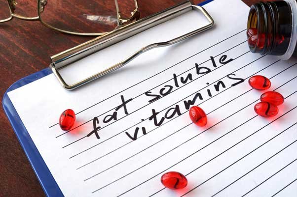 Fat soluble vitamins.