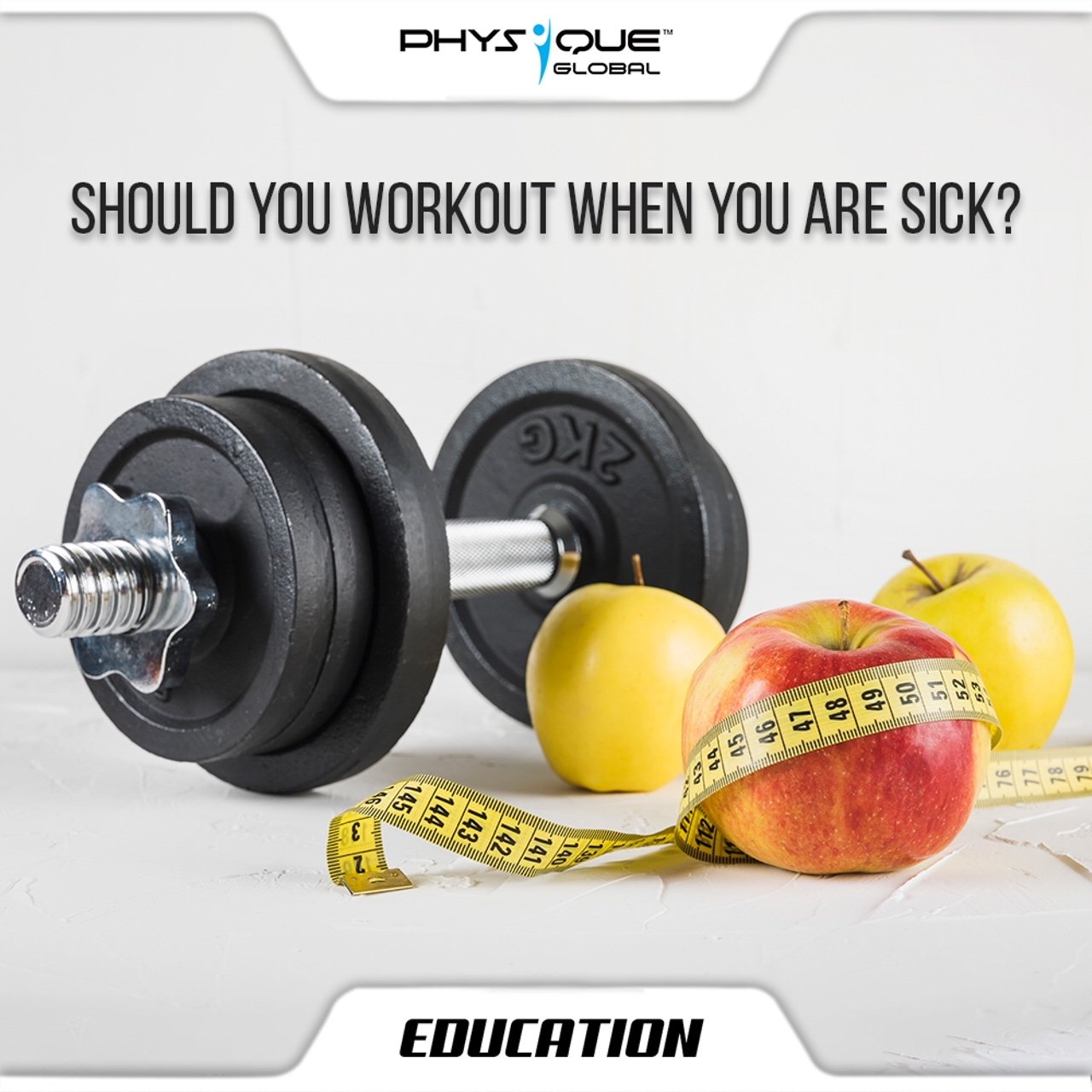 Working out while sick discount