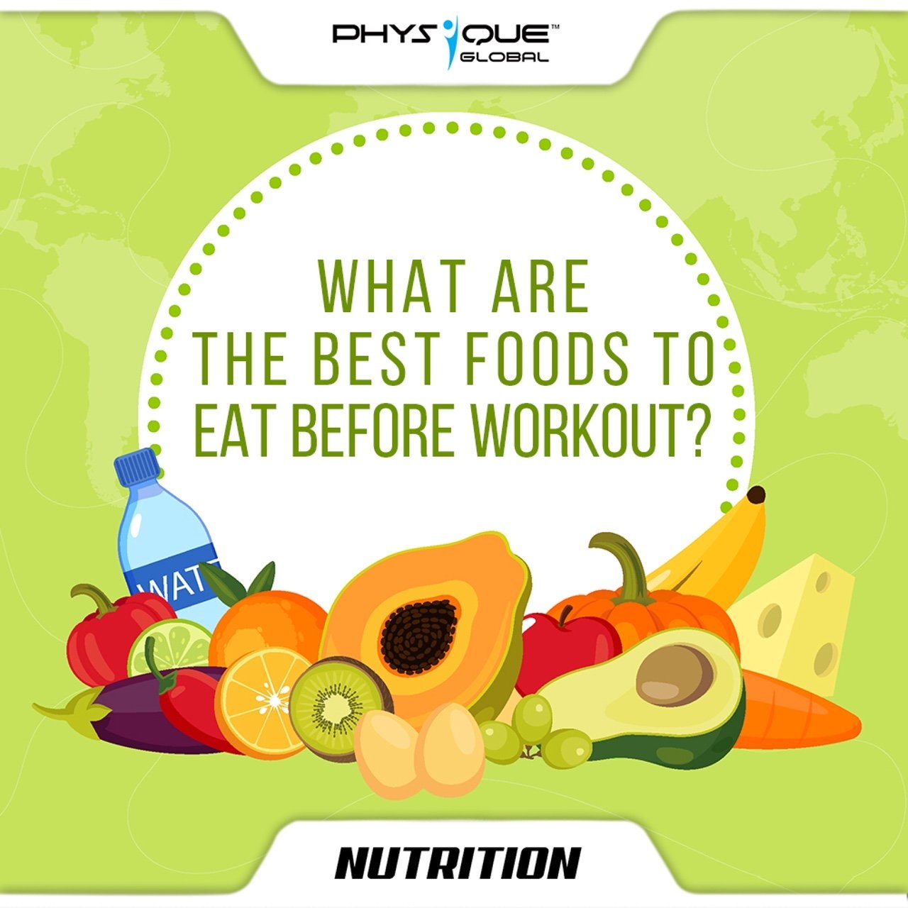 What are the best foods to eat before working out Physique Global