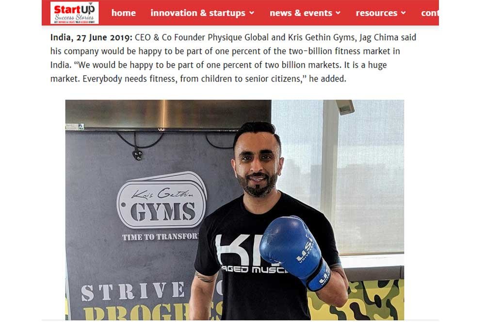 Kris Gethin Gyms to hike share in India’s fitness market