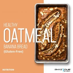 Healthy Oatmeal Banana Bread Gluten Free